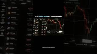 Wake up, drink coffee, open charts, and manifest green candles.