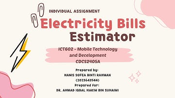 ICT602 Mobile Technology Individual Assignment