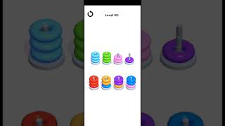Hoop Stack Puzzle Level 101 | Level 101