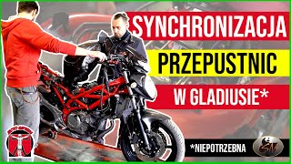 Synchronizacja przepustnic w motocyklu - poradnik serwisowy motocyklisty - Suzuki na warsztacie