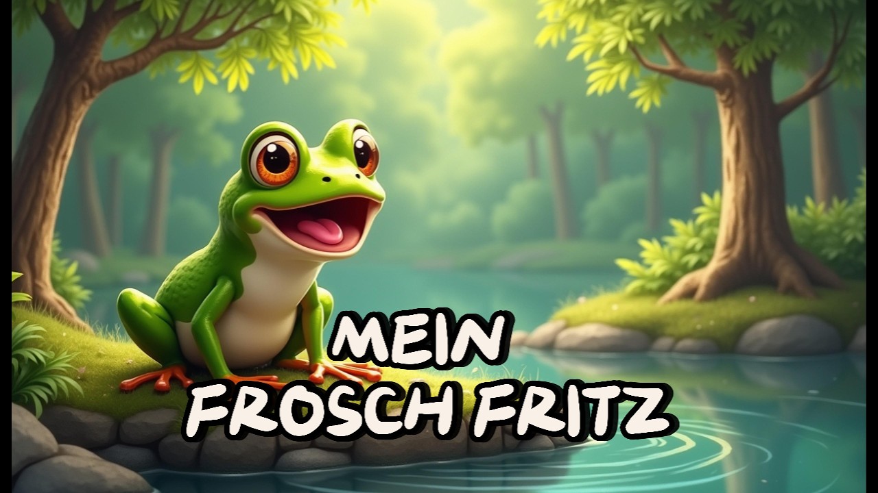 Mein Frosch Fritz - Kinderlieder! Quak, Quak