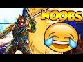 TROLLING NOOBS & EPIC TOMAHAWK KILLS!! (Black Ops 3 Funny and Epic Moments)