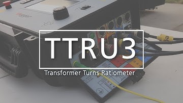 TTRU3 True 3 Phase Transformer Turns Ratiometer