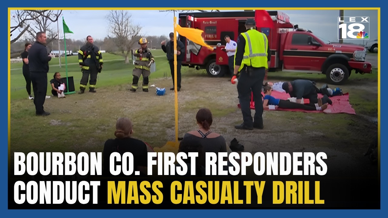 Bourbon County first responders and high school students conduct mass ...