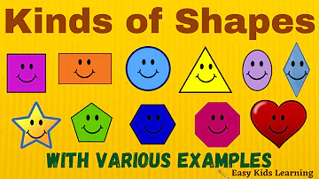 @easykidslearning2021 #Shapes #Kinds of Shapes #Easy and Simple Shapes with Examples for Kids