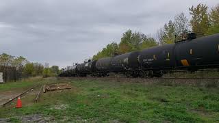 Canadian Pacific Empty Ethanol Train #651 With Union Pacific ES44AC