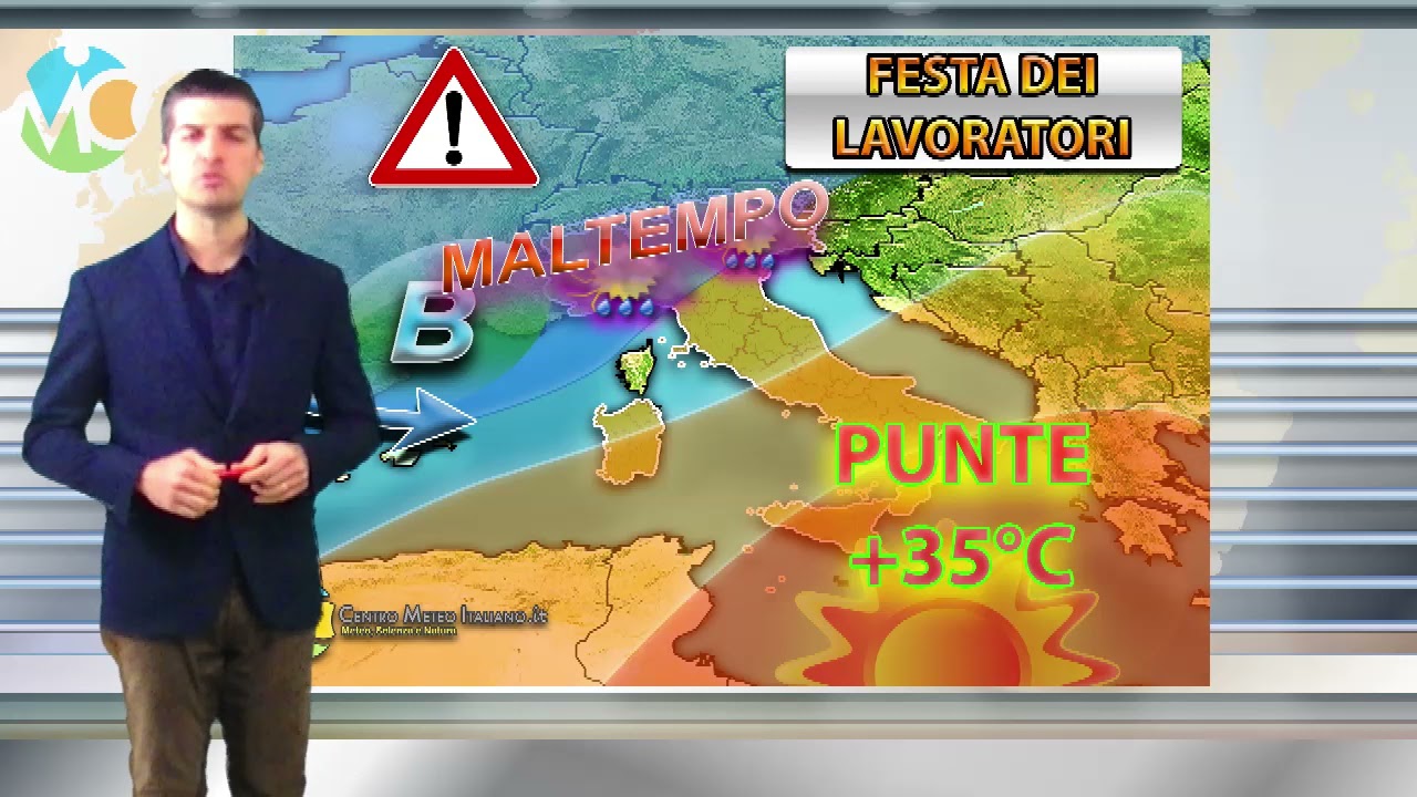 METEO - prima settimana di maggio movimentata, ecco la tendenza