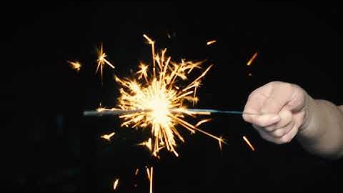 Firework Hazards: Sparklers