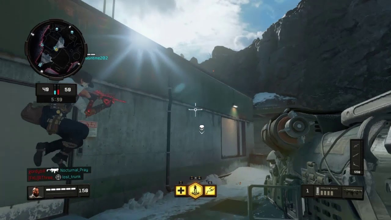 COD BO4-(Quest to darkmater)-unlocking gold camo for/-rocket launcher.