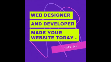 Professional Website Designer And Developer