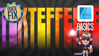 Celebrity Affinity Designer Tutorial - Quick Fix - Build a Text Effect with Expanded Characters Wealth