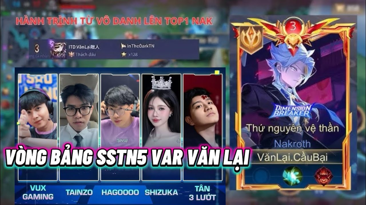 TRAIN TEAM VÀ VÒNG BẢNG SSTN5 ĐỤNG ĐỘ TEAM CỰU THÁCH ĐẤU TOP 3 SEVER VN CỰC CĂNG !!!