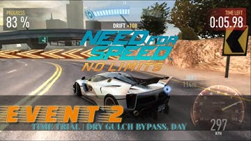 Need Foe Speed No Limits: Event 2 FERRARI FXX-K EVO | Time Trial | Dry Gulch Bypass, Day