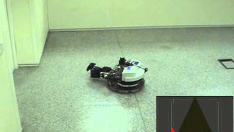 Montecarlo Localization with Robotino Robot