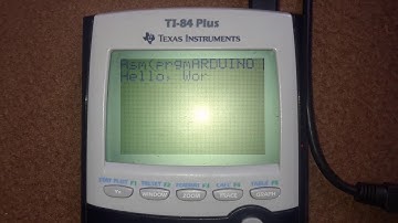 USB Communication between Arduino and TI-84+