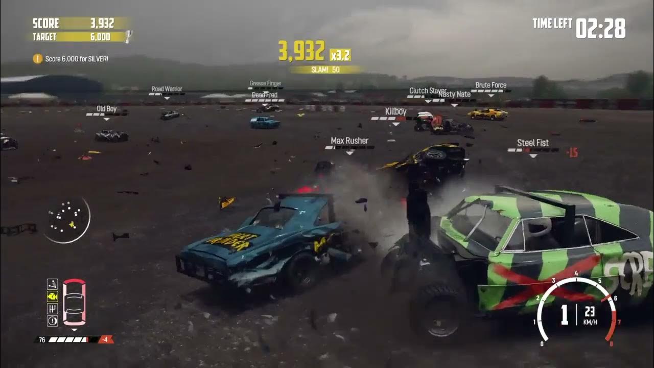 Wreckfest Wednesday Tournament Score Streak Roadcutter Meat