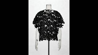 Black Floral Lace Cut-Out Short Sleeve Top