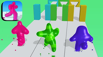 Blob Shifter 3D ​- All Levels Gameplay Android,ios (Levels 321-324)