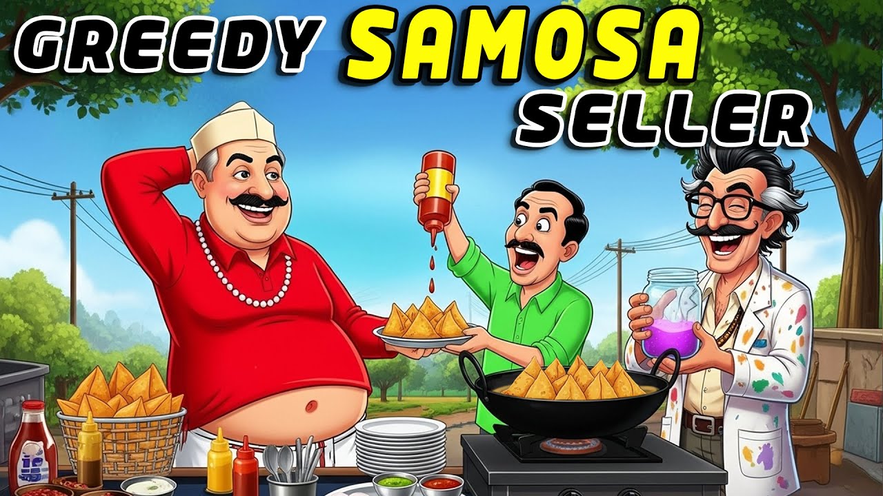 Greedy Shopkeeper | Learn English | English Stories | English Animated Stories |  Moral Stories |