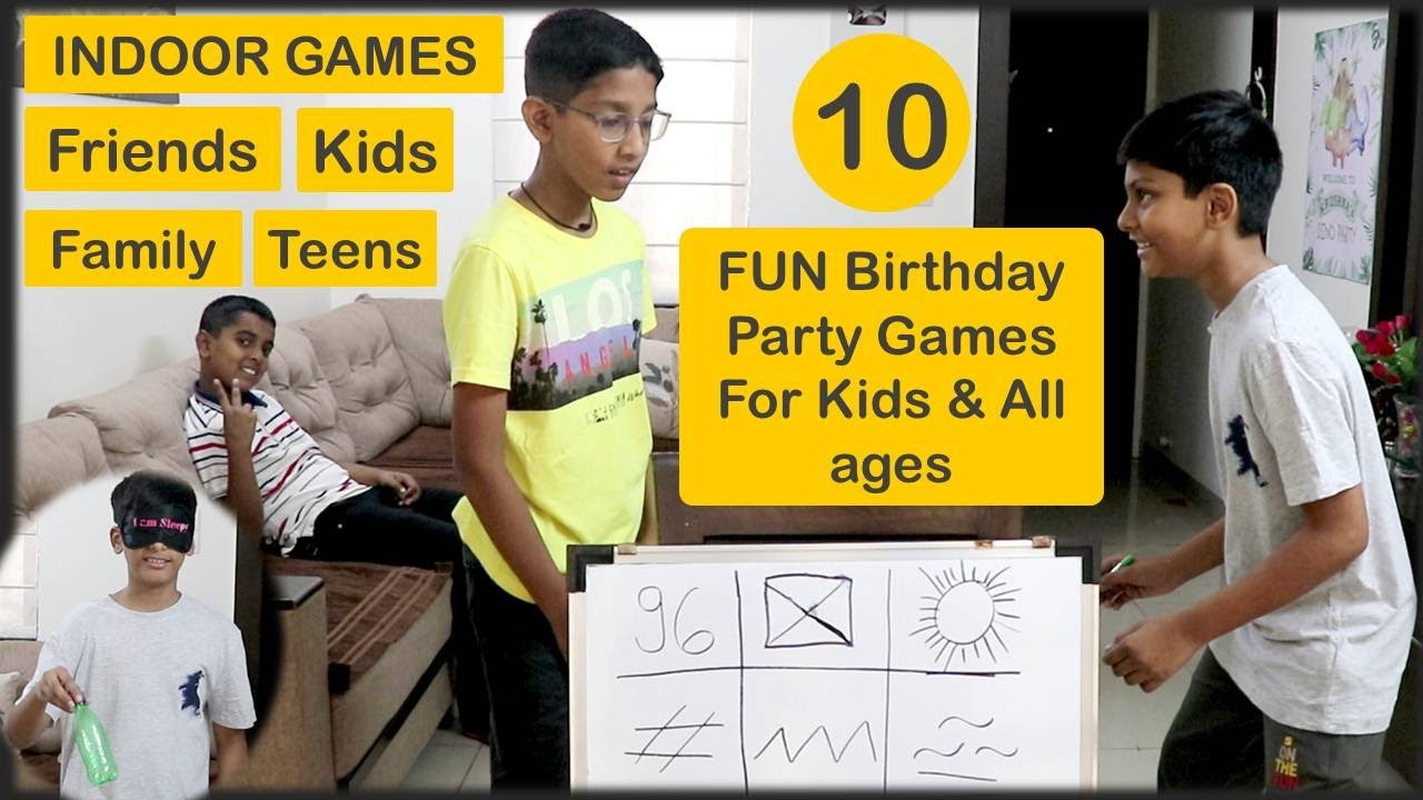 🎉 10 Fun Birthday Party Games for Kids & All Ages | Must-Try Ideas for ...
