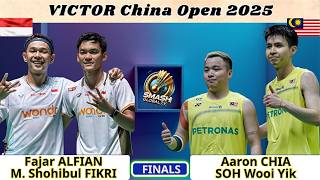 Alfian/Fikri vs Chia/Soh | VICTOR China Open 2025 Men's Doubles Finals Highlights