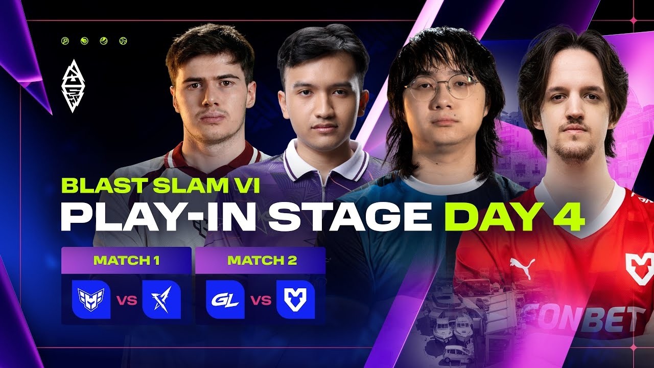 BLAST Slam VI: Malta, Play-in Stage, Day 4 - HEROIC vs REKONIX, GamerLegion vs MOUZ - Dota 2 LIVE