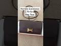 Constance To Go Bag Tour #hermes #bagtour