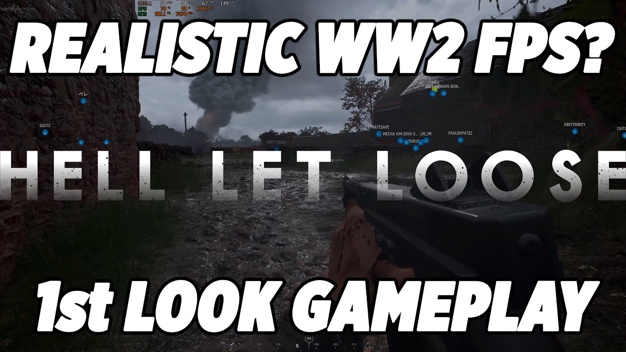 Hell Let Loose 2022 1st look PC gameplay | RTX 2080 TI 10900k