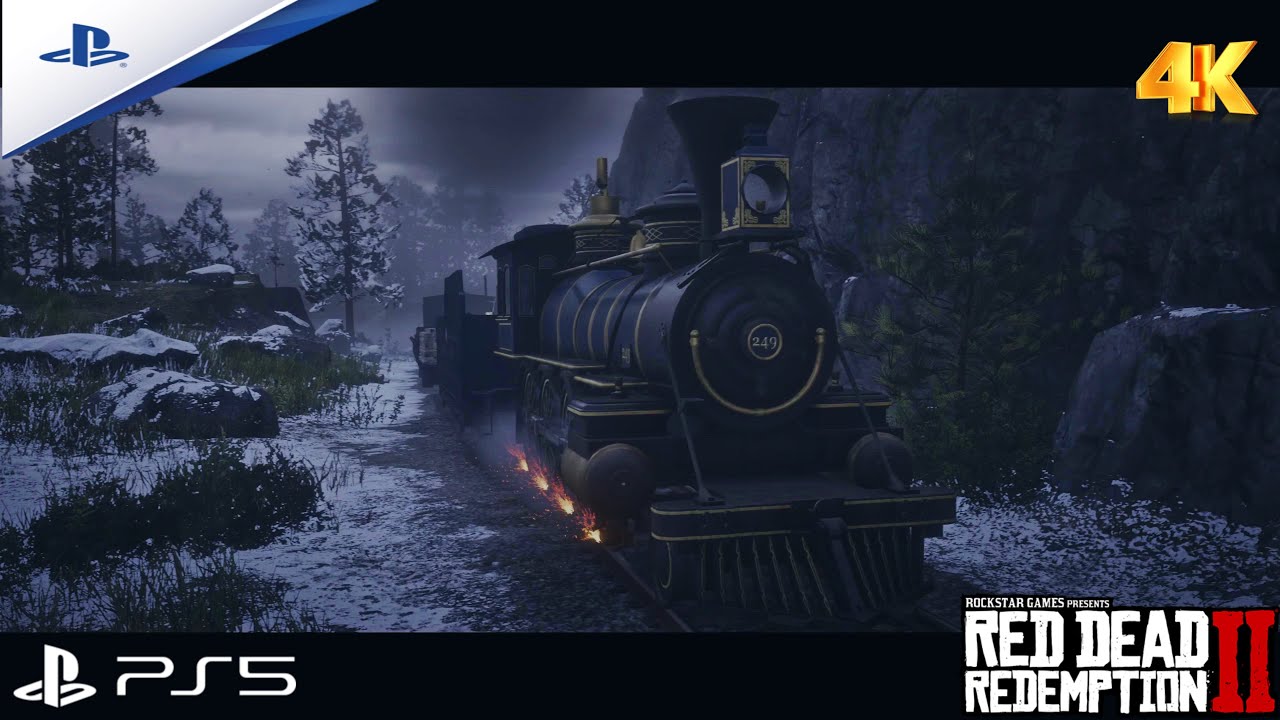 THE BEST TRAIN ROBBERY EVER | Red Dead Redemption 2 | PS5 4K HDR 60 FPS ...