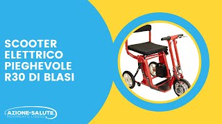 Scopri lo scooter pieghevole R30 DI BLASI: mobilità e comodità
