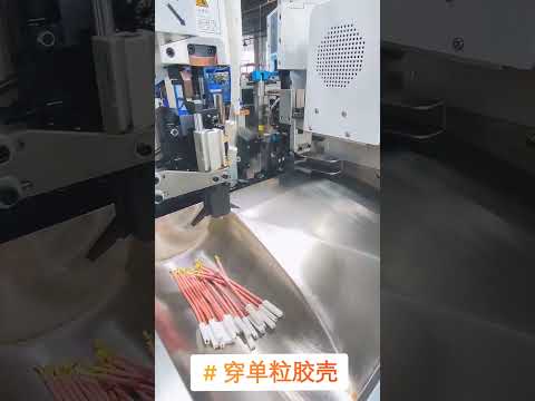 Fully Automatic Housing Insertion Wire Harness Processing Machine for High-Temperature Silicone Wires