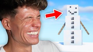 Schnee Prank An Sandra 