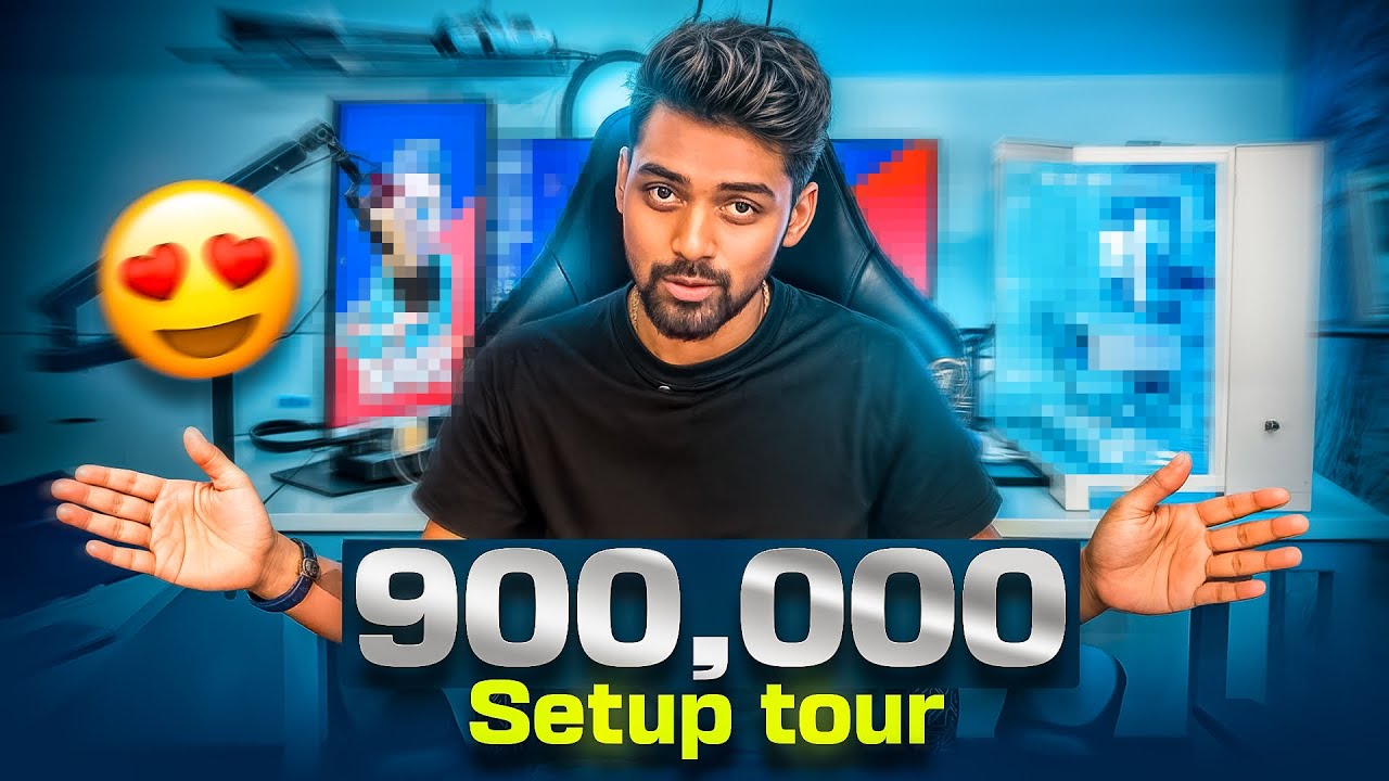 My Gaming Setup Tour | 9 Lakh Setup😱