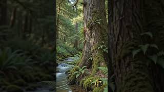 至福の静寂】森の奥深く、木漏れ日とせせらぎの音 / Deep Forest