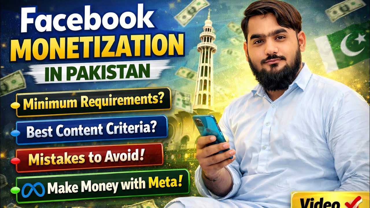 Facebook Monetization in Pakistan | Proof ke sath Complete Guide 