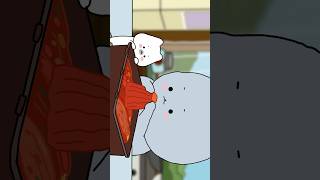 (요리애니) 크림 김치 볶음밥♥️ Cream Kimchi Fried Rice…💗  #animation #anime #cute #cooking #kimchi #lofi