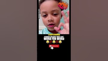Thumbnail of G Herbo’s Son Rapping His Song Word for Word 😂👀💯 #GHerbo #HipHop #Rap