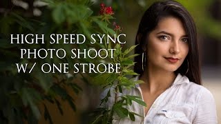 All You Need Is One Light - Canon High Speed Sync (HSS) Photo Shoot w/ the Flashpoint XPLOR 600