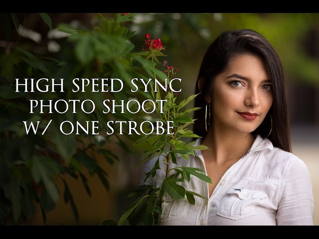 All You Need Is One Light - Canon High Speed Sync (HSS) Photo