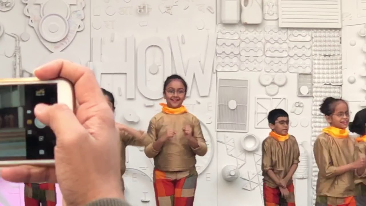 Dancing in my School Annual Day | Nirmal Bhartia School | Ananya Chhettri