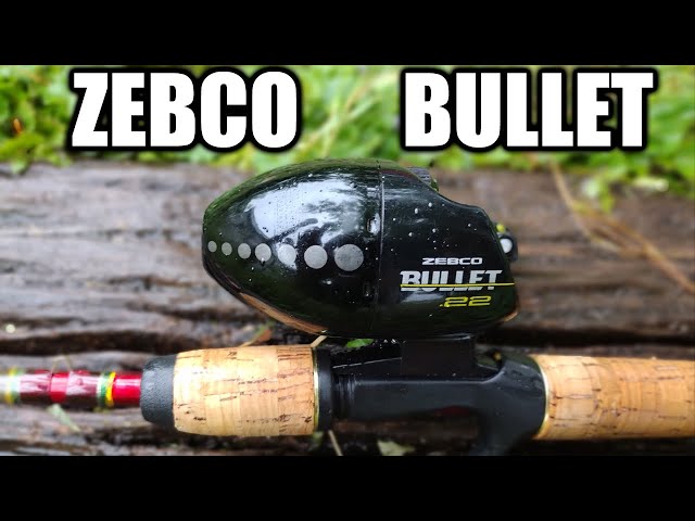 Fishing for BASS and BLUEGILL with a Zebco Bullet (30 YEARS