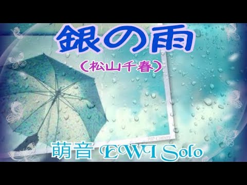 銀の雨（松山千春 ）趣味EWI（ｳｨﾝﾄﾞｼﾝｾｻｲｻﾞｰ） Solo演奏