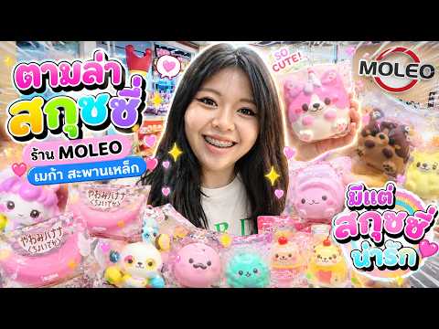 Squishy hunting at MOLEO shop, Mega Saphan Lek | Happy Channel