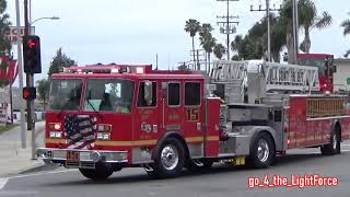 LACoFD Quint 15 Responding