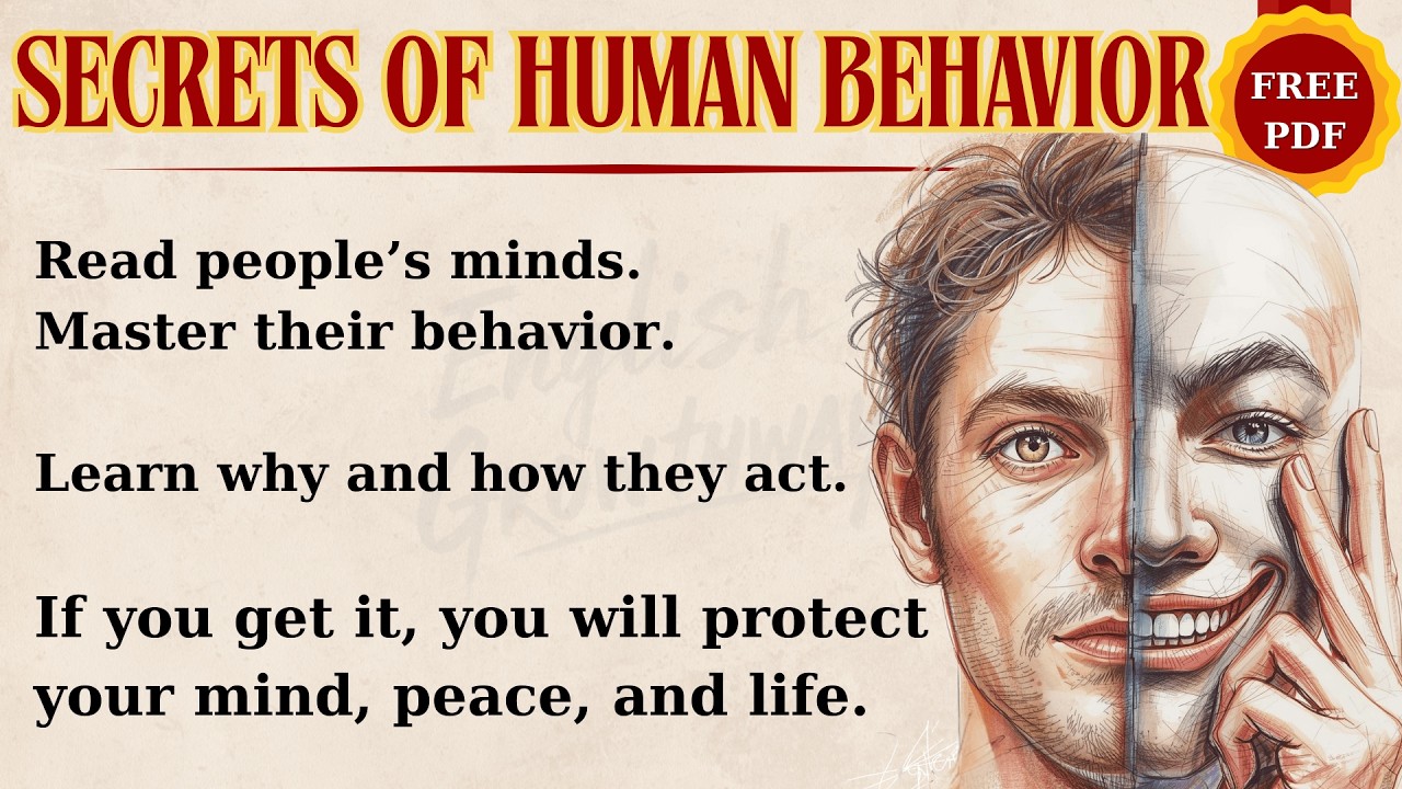 Secrets of Human Behavior | Learn English Through Book Summary | Listening Practice
