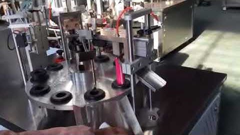 Máy chiết rót dán tuýp tự động
