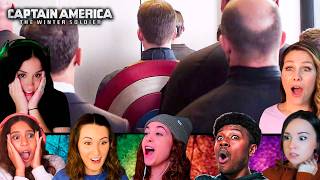 Top "Captain America Elevator Fight" Reactions | Captain America: The Winter Soldier (2014) Reaction