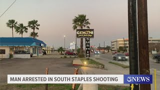 Man arrested in S. Staples shooting