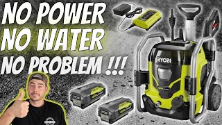 Ryobi 40v 1500psi Battery Powered Pressure Washer | Full TEST & REVIEW