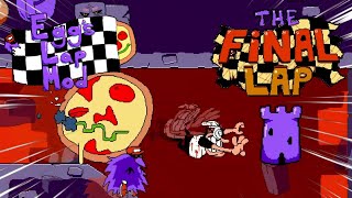 Pizza Tower Egg's Lap Mod: The Crumbling Tower Of Pizza Final Lap P Rank (Hardmode)